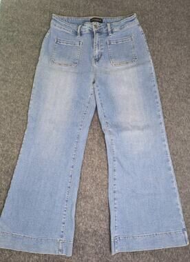 Flying Banana Women's Light Wash Flare Jeans Size 12S